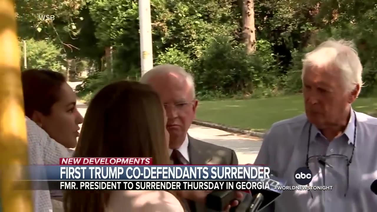 Trump announced he will surrender