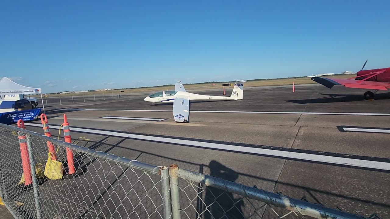 USAA SAILPLANE HOUSTON TEXAS USA AIRSHOW