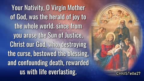 NOVENA FOR THE NATIVITY OF THE BLESSED VIRGIN MARY: Day 8