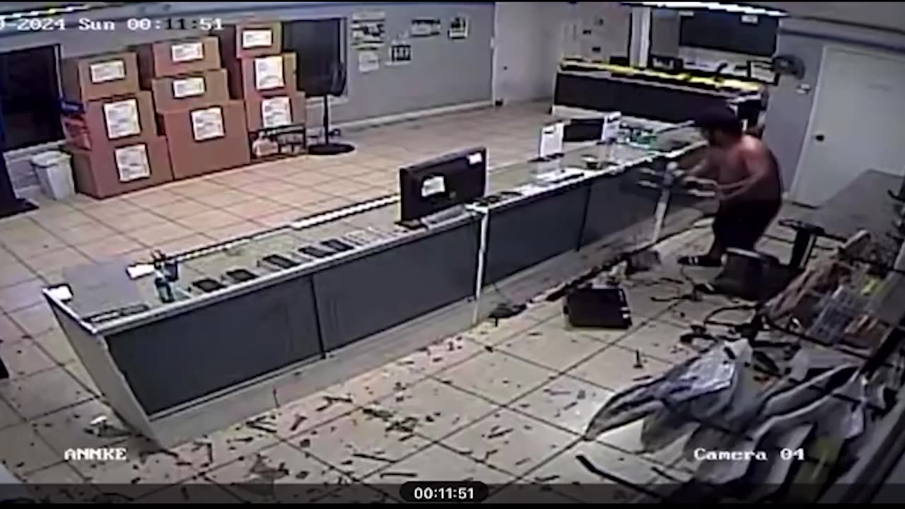 Florida Man Destroys Business