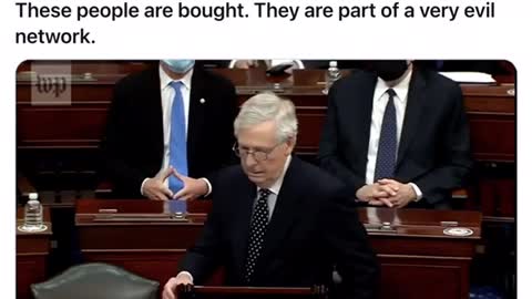 Mitch McConnell getting his marching orders