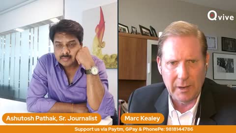 क्या हुआ पश्चिम के भद्रलोक का कोरोना में ? | Marc Kealey LIVE from........5 MAY 2022