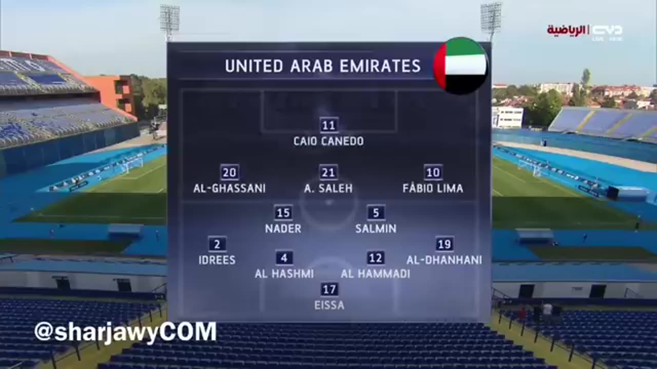 ملخص مباراة منتخب الامارات و كوستاريكا الودية