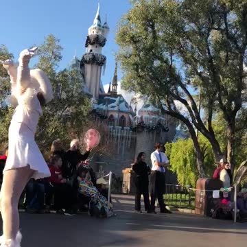 Christmas Parade at Disneyland- -Jan 2019