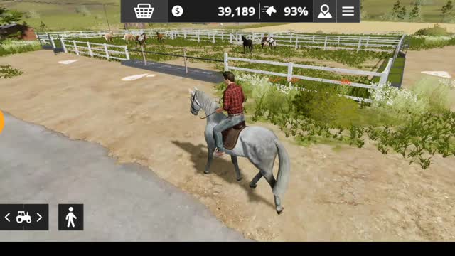 Farming Simulator 20 - riding horses