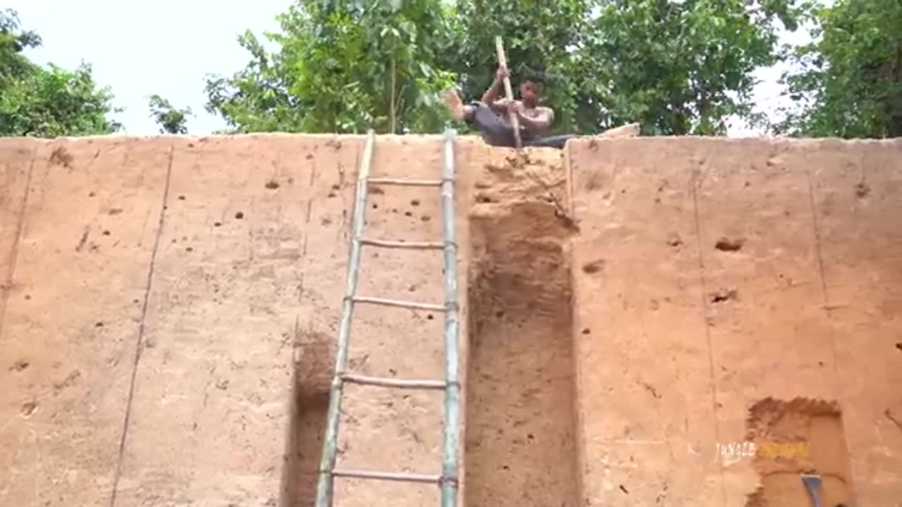 We Built The World's Most Amazing Underground Water Slide Park Villa Underground