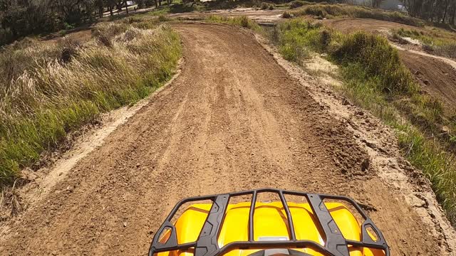 Wipeout on MX track