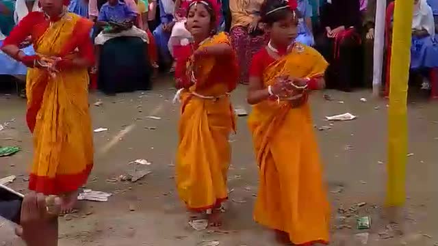 Village Program in BD | Village baby Dance |