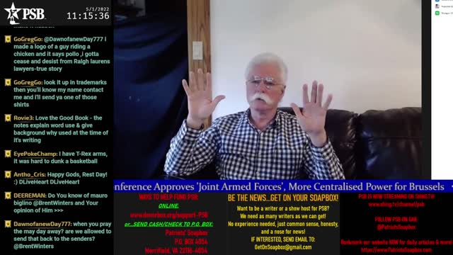 2022-05-01 10:00 EDT - A Common Lawyer Comments: with Brent Winters