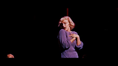 Marilyn Monroe 1960 Lets Make Love My Heart Belongs to Daddy remastered 4k part 1