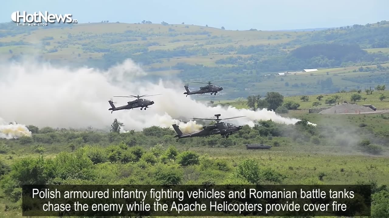 How quickly can NATO forces react? Military exercise in Romania with NATO VJTF