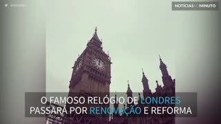 Últimas badaladas do Big Ben pelos próximos 4 anos