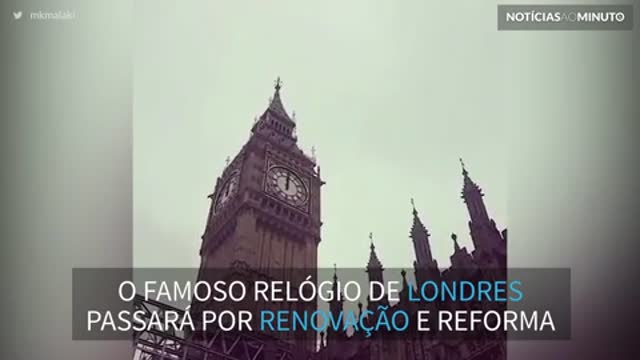 Últimas badaladas do Big Ben pelos próximos 4 anos