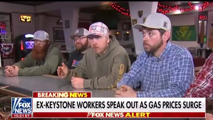 Ex-Keystone workers speak out as gas prices surge