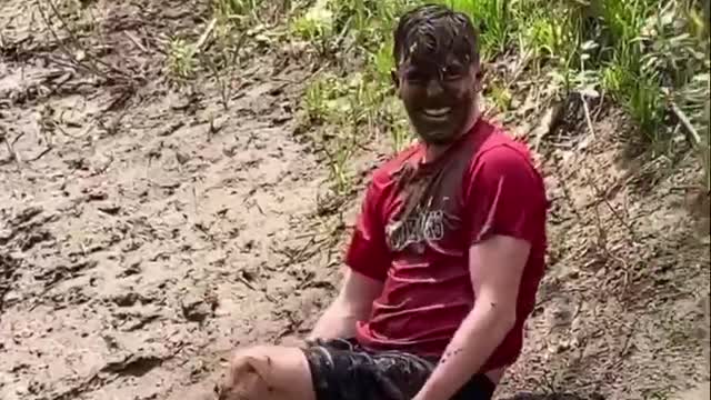 Leap Across Creek Finishes in Face Plant