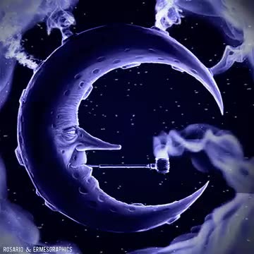 Smoking Moon art