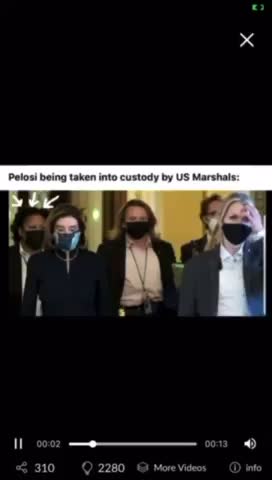 Has Pelosi been arrested??!?