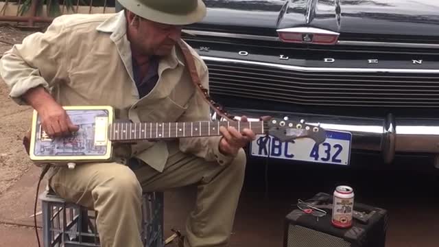 Biscuit Tin Guitar