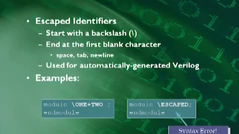 Verilog Lecture 1 of 10 - 2009