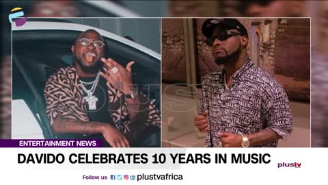 Davido celebrates 10 years in music