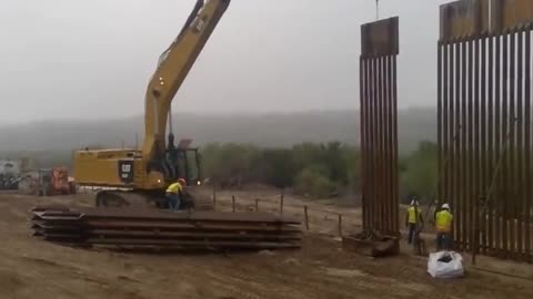 Governor Abbott shares new footage of Texas Border Wall construction!