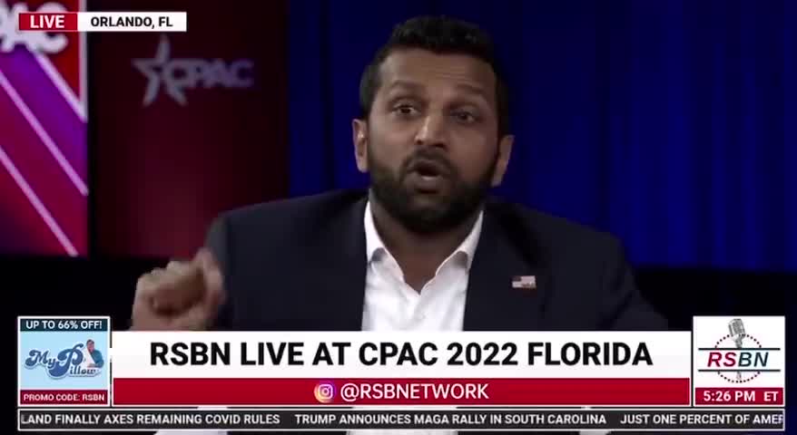 KASH PATEL: “OUR INVESTIGATION LED TO THE FIRING OF 17 FBI AGENTS AND DOJ OFFICIALS