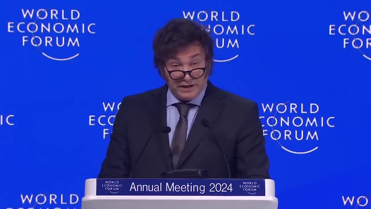 Argentina President Javier Milei slams elites at Davos: "The state is the problem"