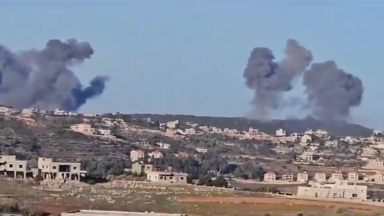 Israeli military has said its Air Force has struck a series of Hezbollah targets