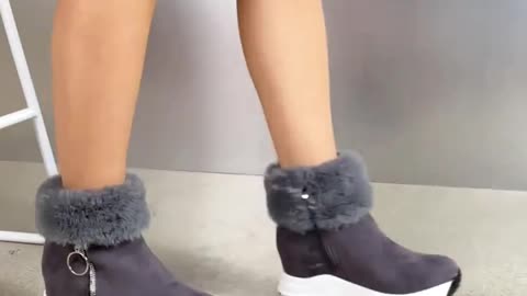 Women's Comfortable Winter Short Boots
