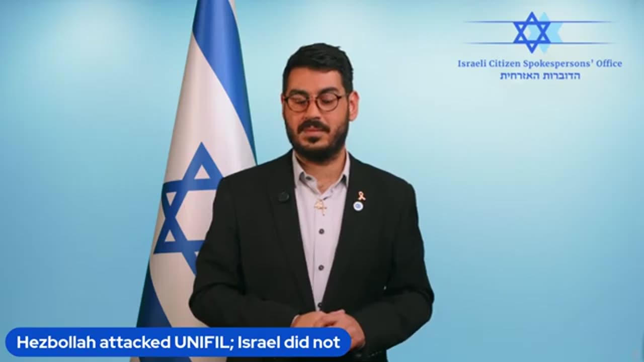 Hezbollah attacked UNIFIL; Israel did not
