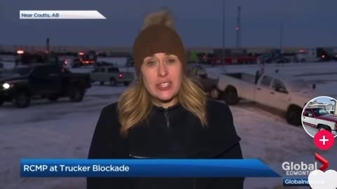 Global news update on blockade in Southern Alberta