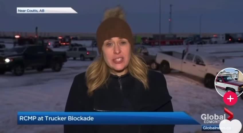 Global news update on blockade in Southern Alberta