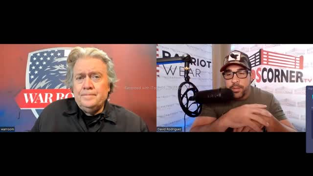 Steve Bannon on Ninos Corner TV- "The Deep State Target" 9-22-22