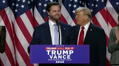 Donald J. Trump's full speech declaring victory on Election Night 2024