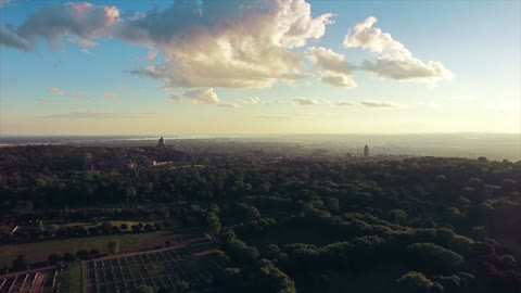 Montreal City Canada Aerial Drone View
