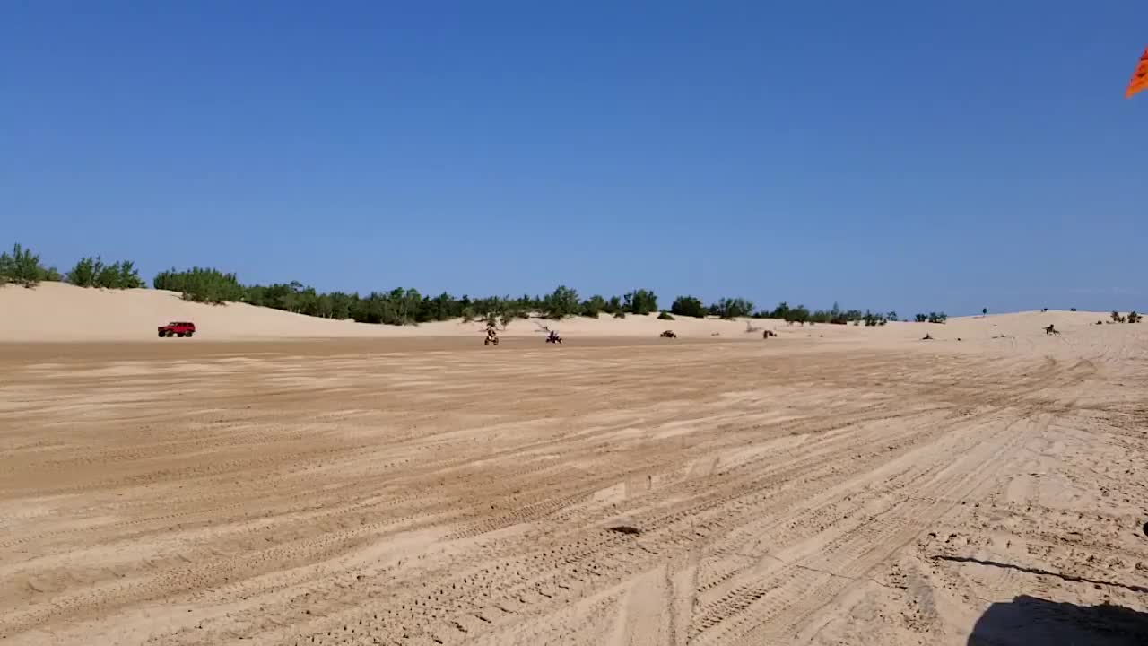 $100K Racer Sand car tuning and shooting FLAMES