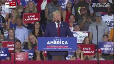 Trump labels Biden an ‘enemy of the state’