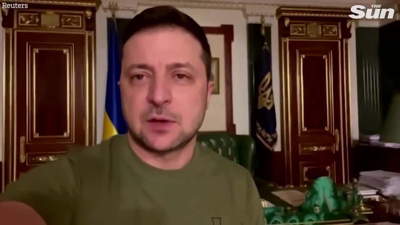 Nobody ran anywhere says ukraine zelensky