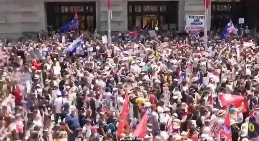 MASSIVE TURNOUT PERTH