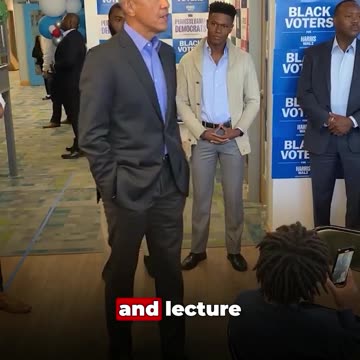 This idea that Obama can shame men into voting for Kamala Harris is insulting