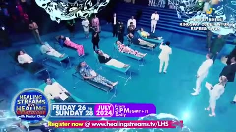 HEALING STREAMS LIVE HEALING SERVICES WITH PASTOR CHRIS - JULY 26TH, 2024 [Day 1]