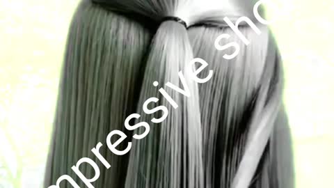 a new trick for making an impressive hair design