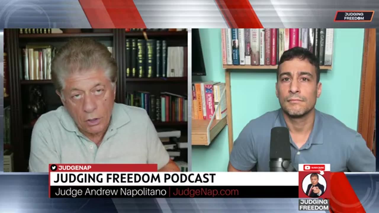 Aaron Maté : US is Neocon and Paranoid Judge Napolitano - Judging Freedom