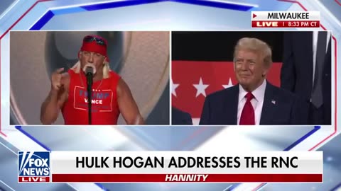 Donald Trump : ‘TRUMPAMANIA’: Hulk Hogan sends RNC crowd wild with fiery speech