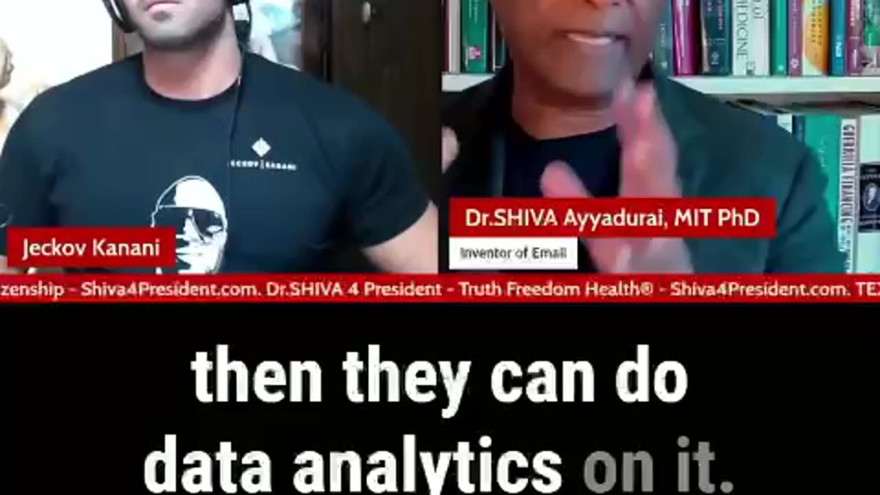 Dr. Shiva on the creation of fake anti-establishment characters online
