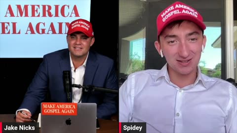 Maison DesChamps ProLife Spiderman on Make America Gospel Again