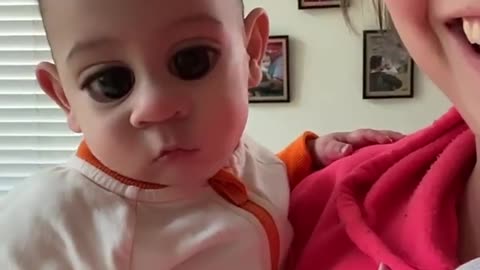 Mommy & baby funny filter