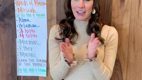 Learn "Books of the Book of Mormon" with Actions
