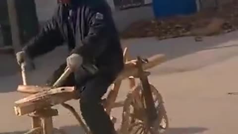 Wooden Bicycle