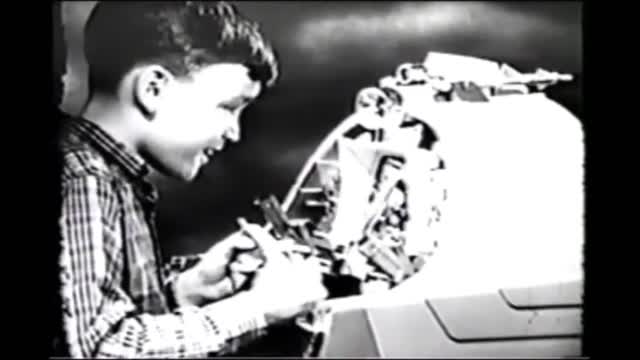 1962 T.V. commercial | "Jimmy Jet" Toy
